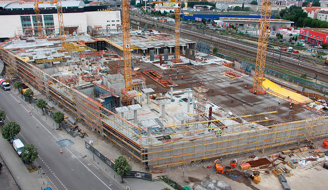 Großprojekte - East Side Mall in Berlin