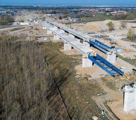 Brücke MG04, Warschau, Polen