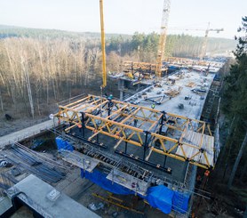 Brücke MS-30.1, Autobahn S7, Fluss Drwęca, Polen