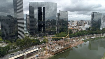 Bahnhof Morumbi, São Paulo, Brasilien