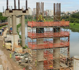 Bahnhof Morumbi, São Paulo, Brasilien