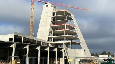 Häfele – Anspruchsvollen Rohbau in Rekordzeit umgesetzt