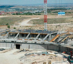 Erweiterung Wanda-Stadion, Madrid, Spanien