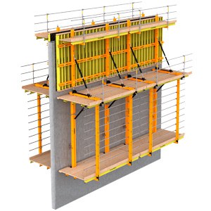 Schienengeführtes Klettersystem RKS