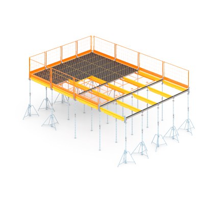 Moduldeckenschalung CC-4 Protect