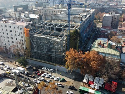 Schalungs-, Stütz- und Gerüstlösungen für das Vicuña Mackenna 20-Gebäude in Chile