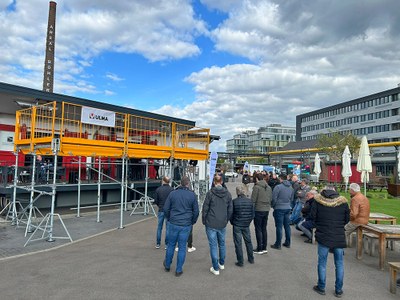 ULMA Construction Systemvorstellung im MagzinDrei auf dem Areal Böhler in Düsseldorf