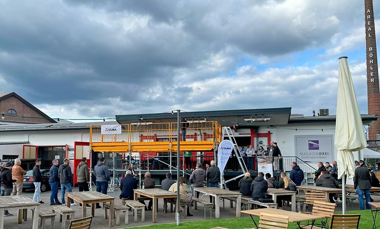 ULMA Construction Systemvorstellung im MagzinDrei auf dem Areal Böhler in Düsseldorf