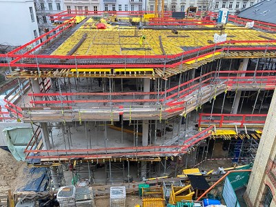 ULMA-Schalungen für neues Bürogebäude am Prenzlauer Berg