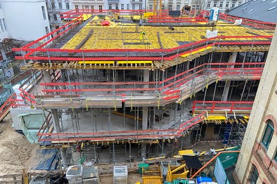 ULMA-Schalungen für neues Bürogebäude am Prenzlauer Berg