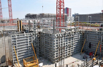 ULMA-Schalungen für Mega-Wohnbauprojekt in Neu-Isenburg