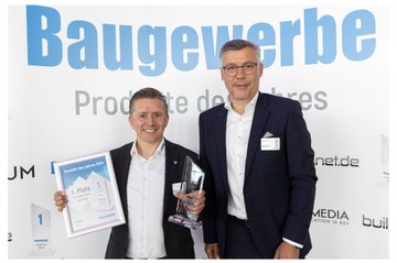 Unsere innovative Deckenschalung ONADEK gewinnt den Baugewerbe-Preis für das Produkt des Jahres 2024 in Deutschland