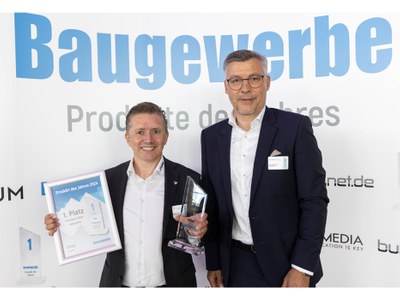 Unsere innovative Deckenschalung ONADEK gewinnt den Baugewerbe-Preis für das Produkt des Jahres 2024 in Deutschland