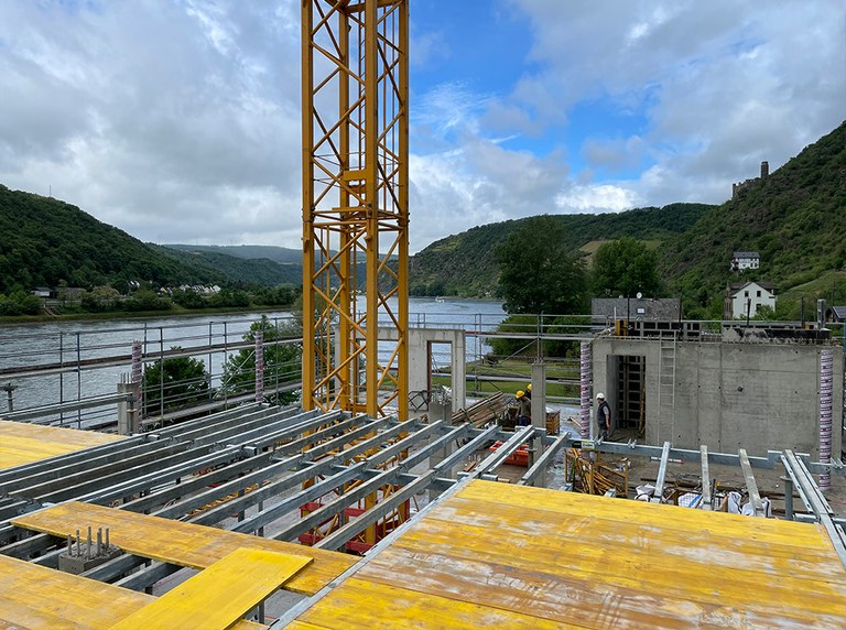 Verwaltungsneubau St. Goarshausen – mehr Effizienz im Deckenbau mit ONADEK TOP