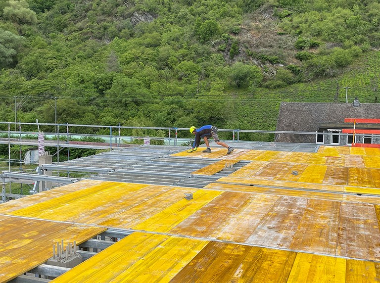 Verwaltungsneubau St. Goarshausen – mehr Effizienz im Deckenbau mit ONADEK TOP
