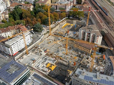 WaltherPark, Bau eines Multifunktionsgebäudes im historischen Herzen von Bozen