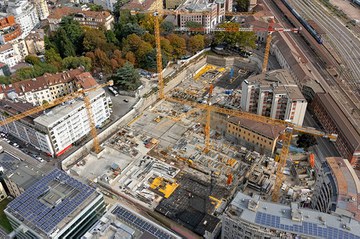 WaltherPark, Bau eines Multifunktionsgebäudes im historischen Herzen von Bozen