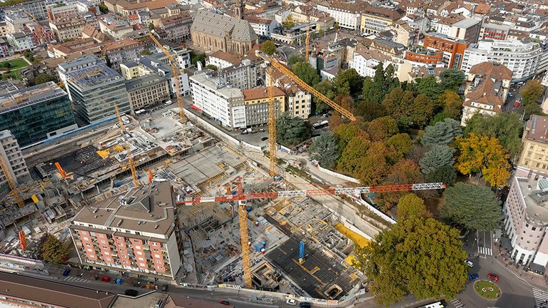 WaltherPark, Bau eines Multifunktionsgebäudes im historischen Herzen von Bozen